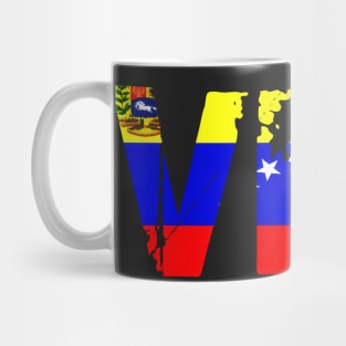 Venezuela Flag Spanish Teacher Hispanic Latino Food Culture Mug